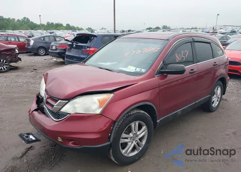 2011 Honda Cr-V Ex z USA, uszkodzony, nr VIN 5J6RE4H50BL042664